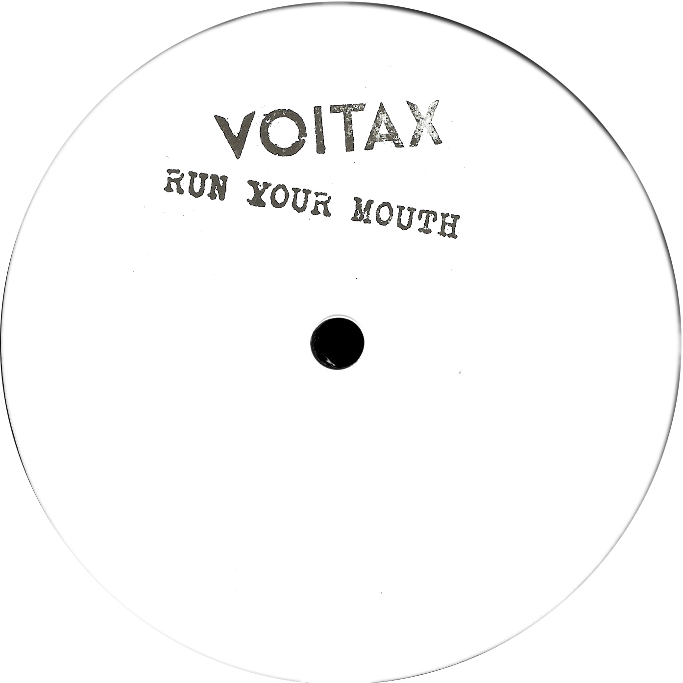 VOITAX Rory St John – Run Your Mouth